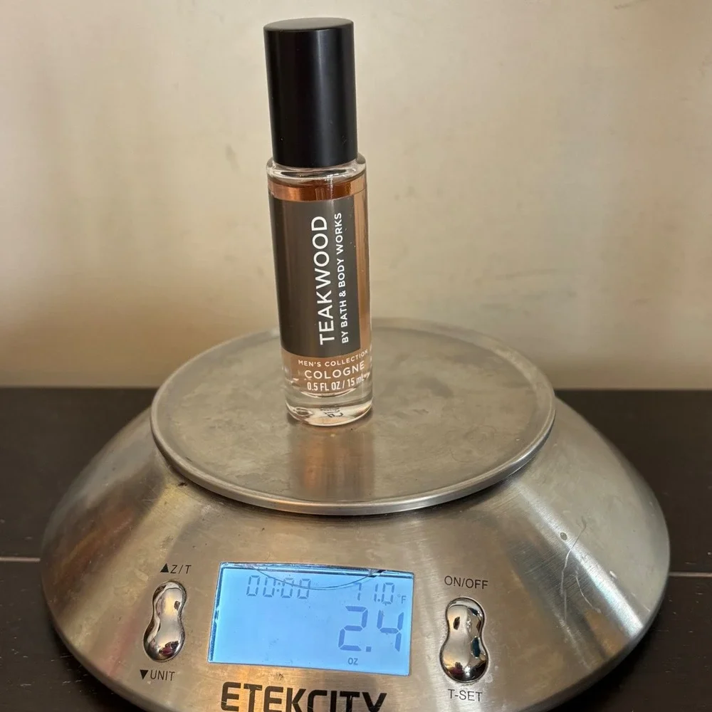 Bath & Body Works | Teakwood Men's Cologne Spray | 0.5 oz 15 mL | Travel Size